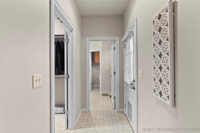 12330 S Ash Ave, Jenks, OK 74037 - hallway with light floors and baseboards
