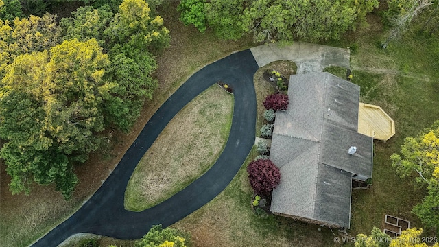 21083 Stick Ross Mountain Rd, Tahlequah, OK 74464 - aerial view of property and surrounding area