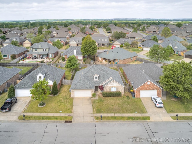 12520 S Birch Ave, Jenks, OK 74037 - aerial view of residential area