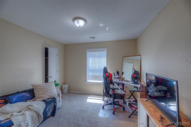 3249 S 138th E Ave, Tulsa, OK 74134 - carpeted office space featuring baseboards and visible vents