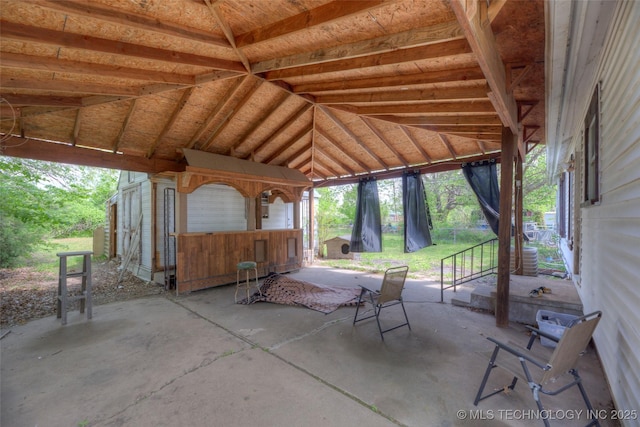 8939 E 3rd Pl, Tulsa, OK 74112 - view of patio