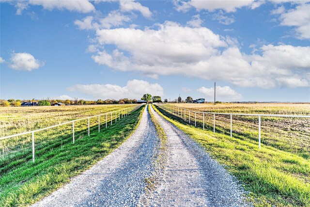 2445 E 156th St N, Skiatook, OK 74070 - view of road with a rural view