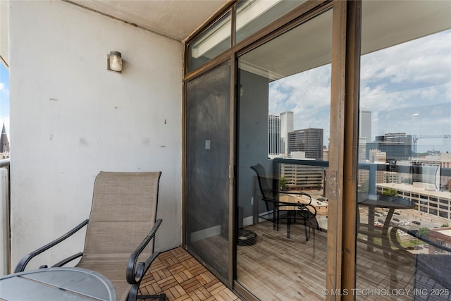450 W 7th St Unit 1902, Tulsa, OK 74119 - balcony with a view of city