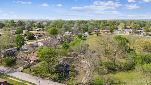 601 W Wichita Ave W, Cleveland, OK 74020 - aerial perspective of suburban area