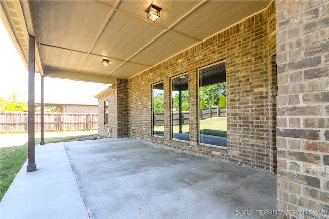 1440 Mabelle Dr, Sapulpa, OK 74066 - view of patio featuring fence