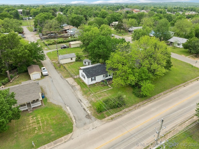 drone / aerial view