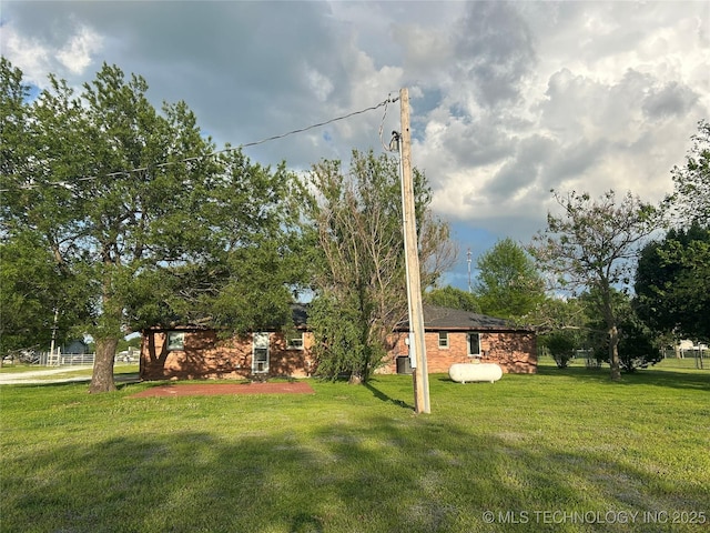 view of yard