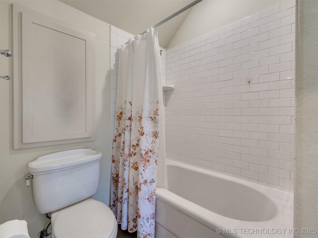 55 Boardwalk, Carlton Landing, OK 74432 - bathroom featuring shower / tub combo and toilet