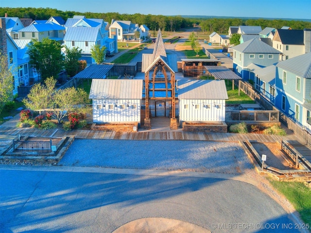 55 Boardwalk, Carlton Landing, OK 74432 - aerial view of residential area