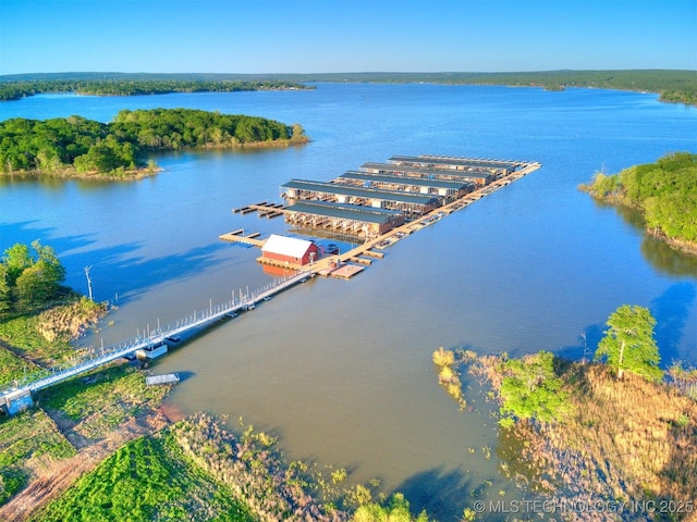 55 Boardwalk, Carlton Landing, OK 74432 - aerial view of a nearby body of water