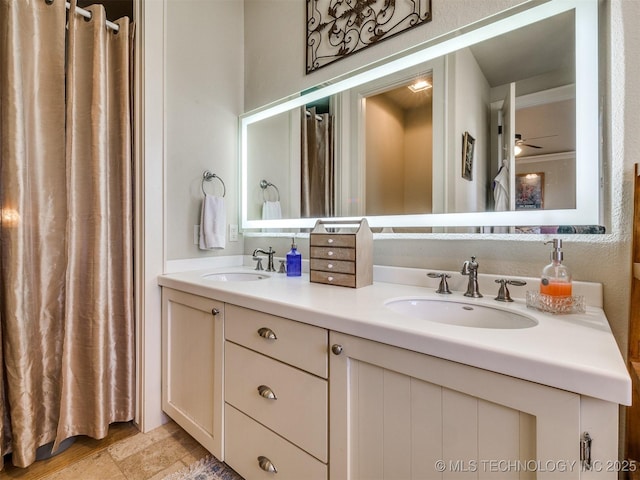 55 Boardwalk, Carlton Landing, OK 74432 - bathroom with double vanity