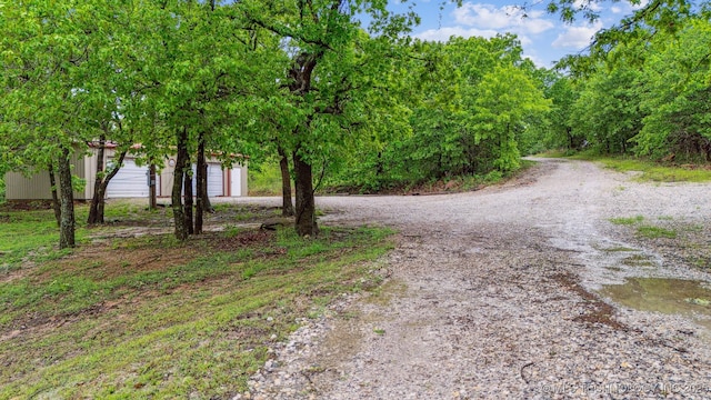 view of road
