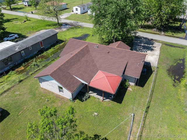 drone / aerial view