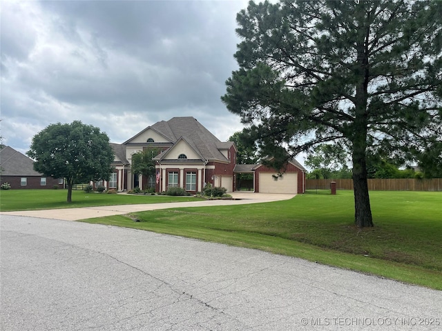 8160 S 270th E Ave, Broken Arrow, OK 74014 - neoclassical / greek revival house featuring concrete driveway and a garage