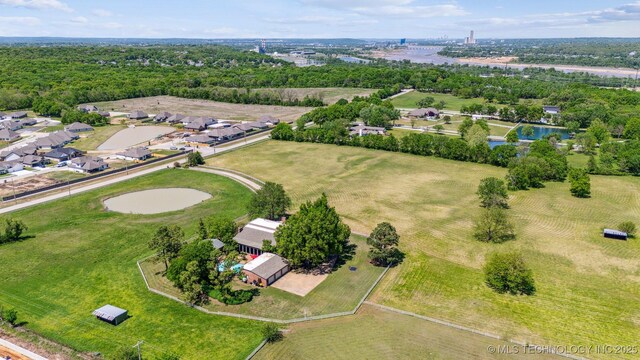 13031 S Harvard Ave, Jenks, OK 74037 - aerial view of property's location