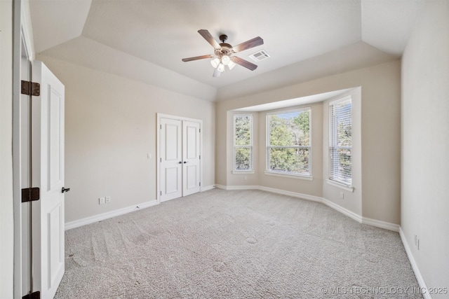 19434 S Quail Run Ct, Claremore, OK 74017 - unfurnished bedroom with carpet, baseboards, and ceiling fan