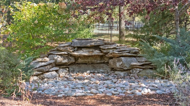 19434 S Quail Run Ct, Claremore, OK 74017 - exterior view of fence