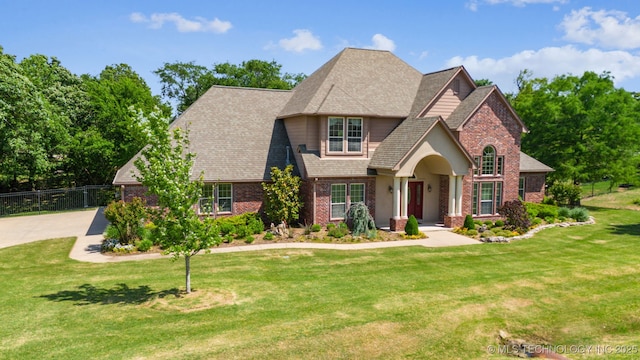 19434 S Quail Run Ct, Claremore, OK 74017 - view of front of property with brick siding