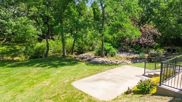 19434 S Quail Run Ct, Claremore, OK 74017 - view of yard