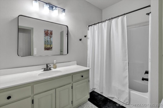 13215 E 182nd Cir, Bixby, OK 74008 - full bathroom featuring vanity and shower / tub combo
