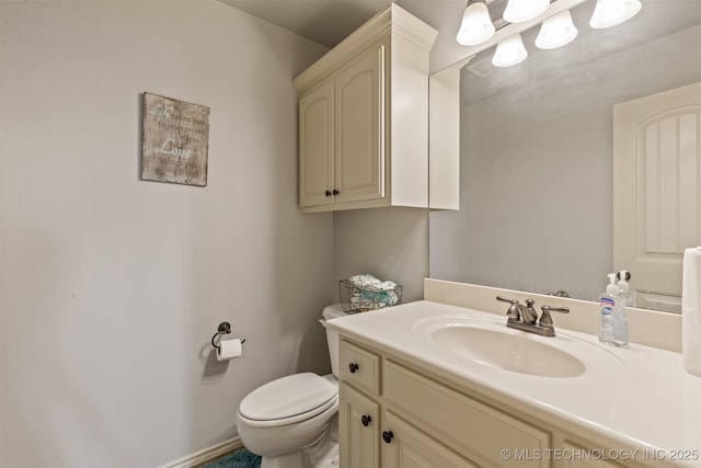 14530 S Gary Pl, Bixby, OK 74008 - bathroom with vanity and toilet