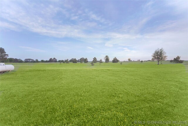 2284 E Roping Rd, Atoka, OK 74525 - view of grassy yard featuring a rural view