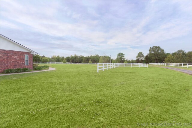 2284 E Roping Rd, Atoka, OK 74525 - view of yard