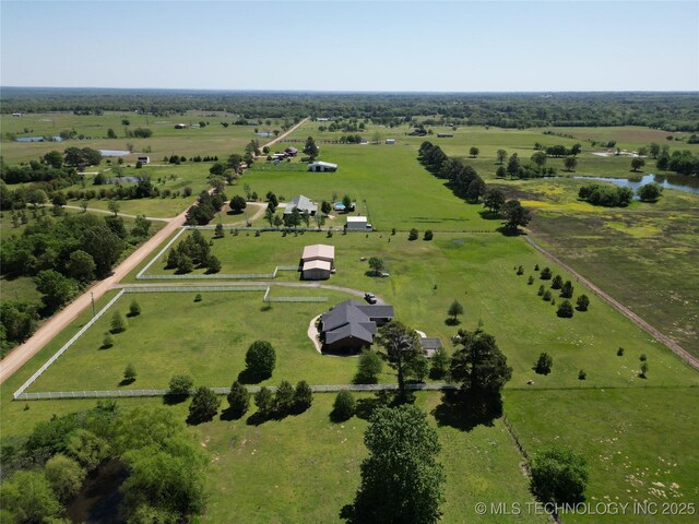 2284 E Roping Rd, Atoka, OK 74525 - view of property location featuring rural landscape and a pastoral area
