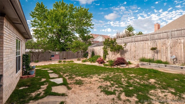 1904 Sandpiper St, Mcalester, OK 74501 - view of yard featuring a fenced backyard