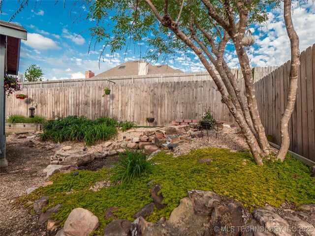 1904 Sandpiper St, Mcalester, OK 74501 - view of yard with a fenced backyard