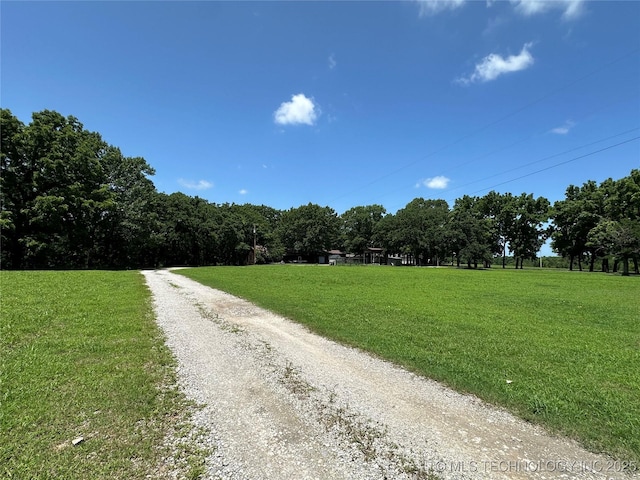 9585 Celia Berryhill Rd, Okmulgee, OK 74447 - view of road