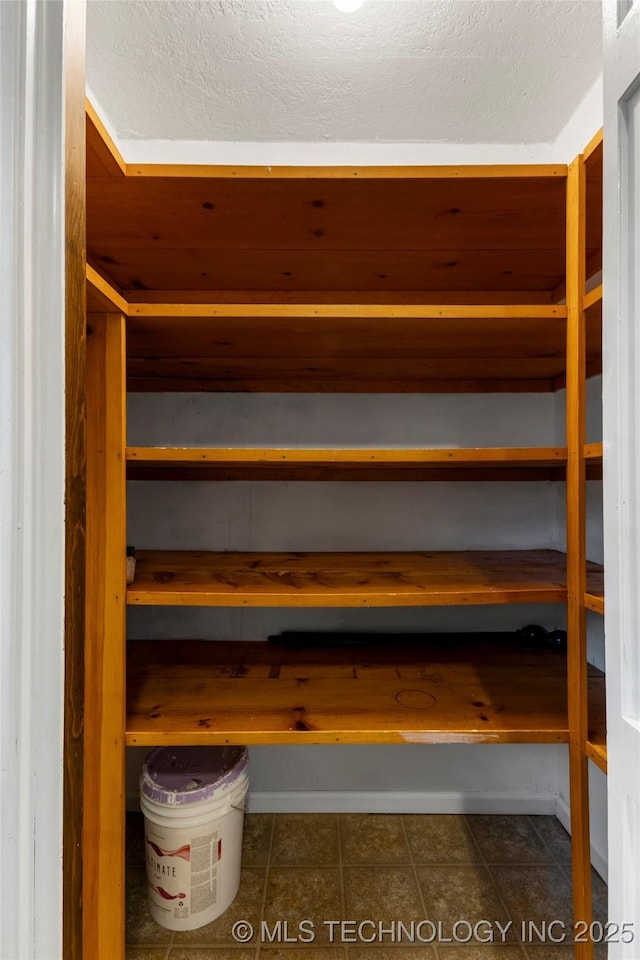 interior space with a sauna