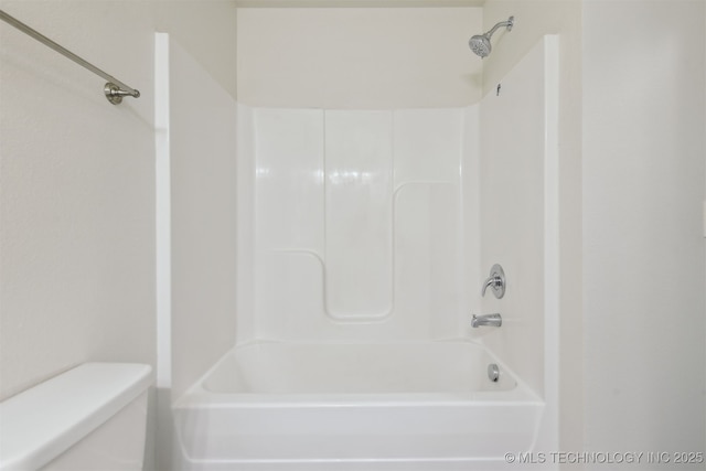 bathroom featuring toilet