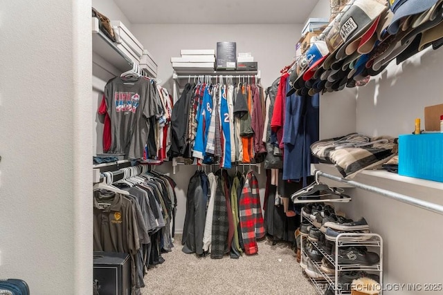 7305 S Walnut Ave, Broken Arrow, OK 74011 - spacious closet featuring carpet flooring