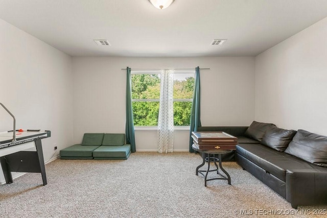 7305 S Walnut Ave, Broken Arrow, OK 74011 - carpeted living room featuring baseboards