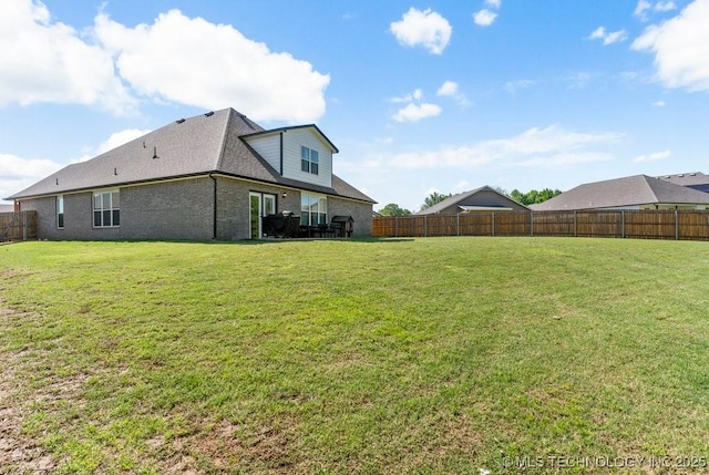 7305 S Walnut Ave, Broken Arrow, OK 74011 - view of yard