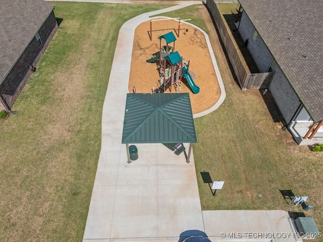 7305 S Walnut Ave, Broken Arrow, OK 74011 - aerial view