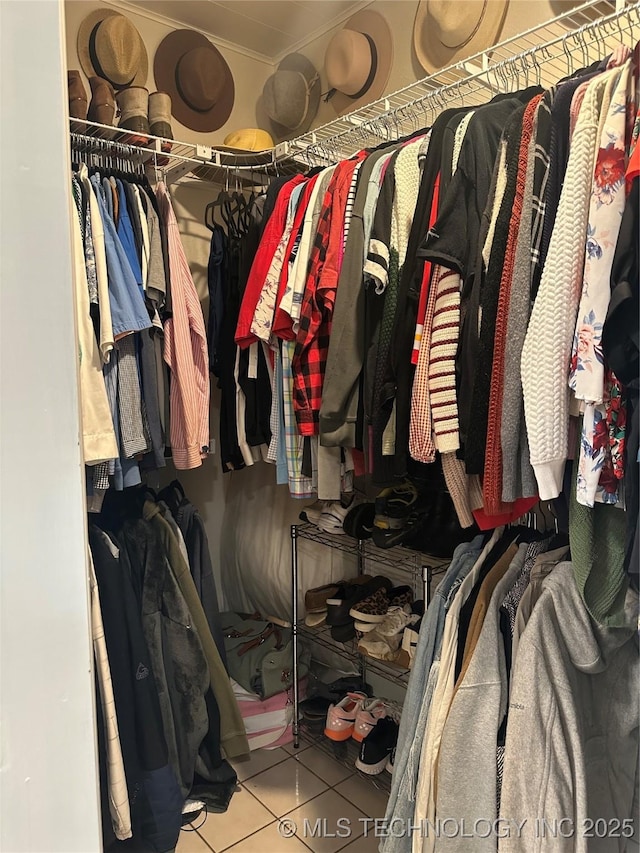 2621 Chuckwa St, Durant, OK 74701 - walk in closet with tile patterned floors