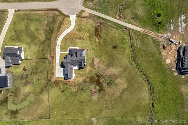 5393 W 184th St S, Mounds, OK 74047 - aerial view