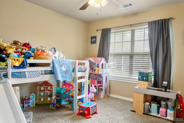 1516 Kay St, Durant, OK 74701 - bedroom featuring visible vents, multiple windows, and carpet