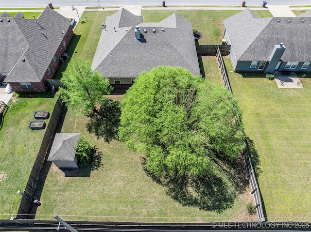aerial view