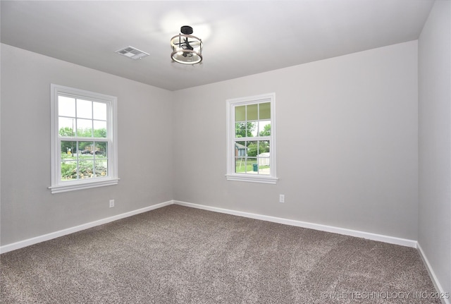 543 N Ridgeway St, Sapulpa, OK 74066 - spare room featuring carpet flooring and baseboards