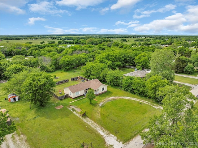 drone / aerial view