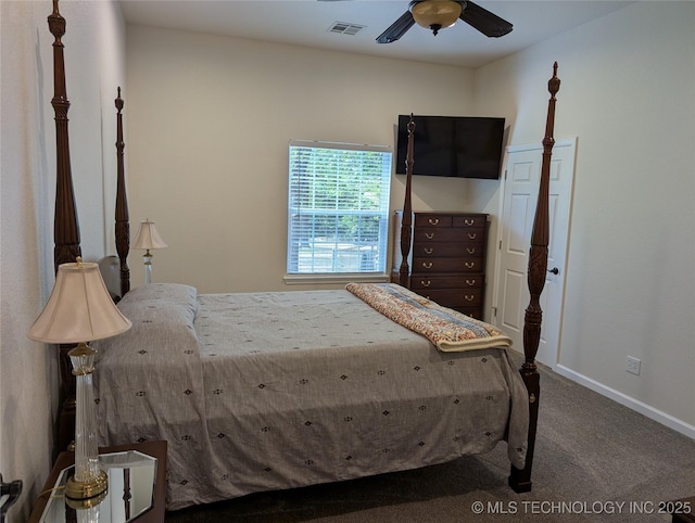 277 Oak Hollow Rd, Eufaula, OK 74432 - carpeted bedroom with baseboards