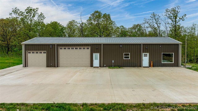 65365 E 155th Rd, Wyandotte, OK 74370 - view of garage