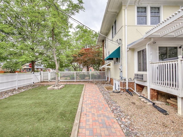 1805 W Easton St, Tulsa, OK 74127 - view of fenced backyard