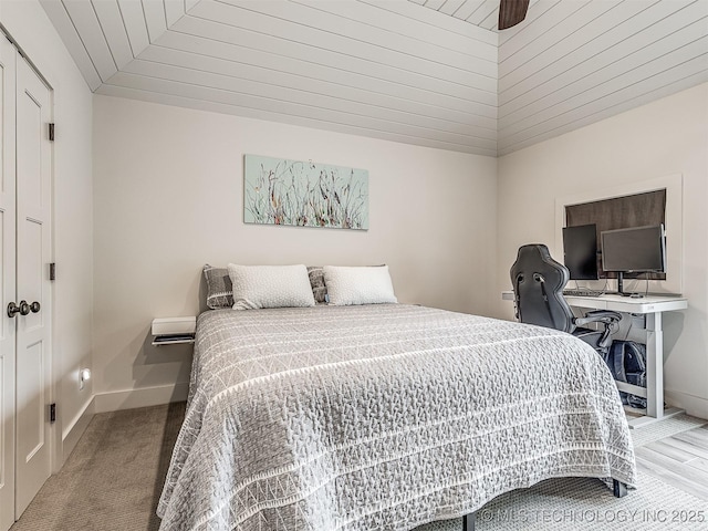 1805 W Easton St, Tulsa, OK 74127 - bedroom with baseboards and a ceiling fan