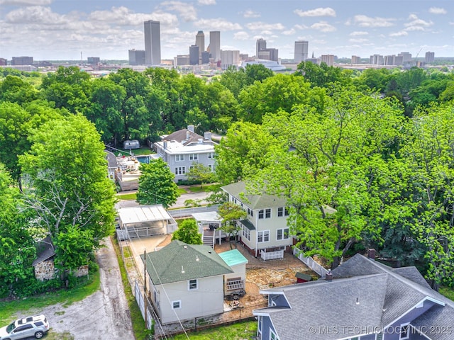 1805 W Easton St, Tulsa, OK 74127 - bird's eye view of city skyline