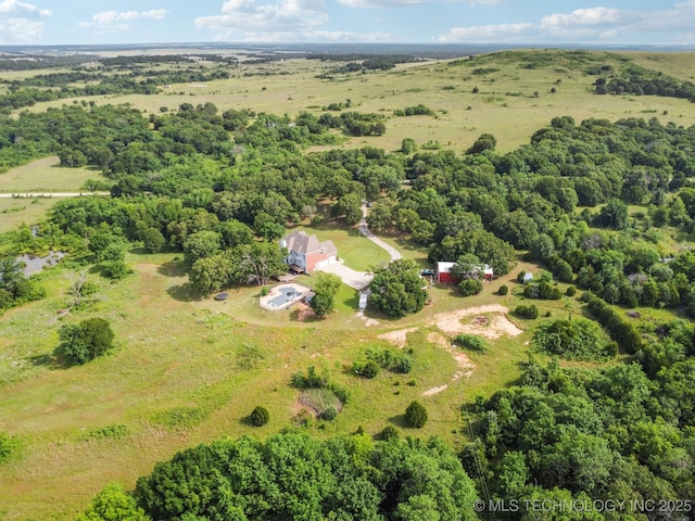 drone / aerial view