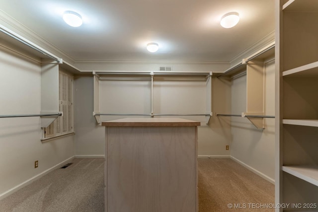 3505 S Birmingham Ave, Tulsa, OK 74105 - spacious closet with carpet flooring and visible vents